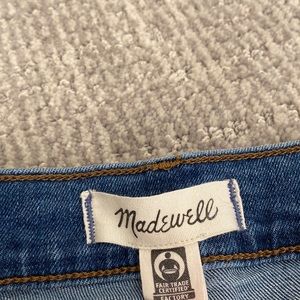 Madewell 10” high rise skinny